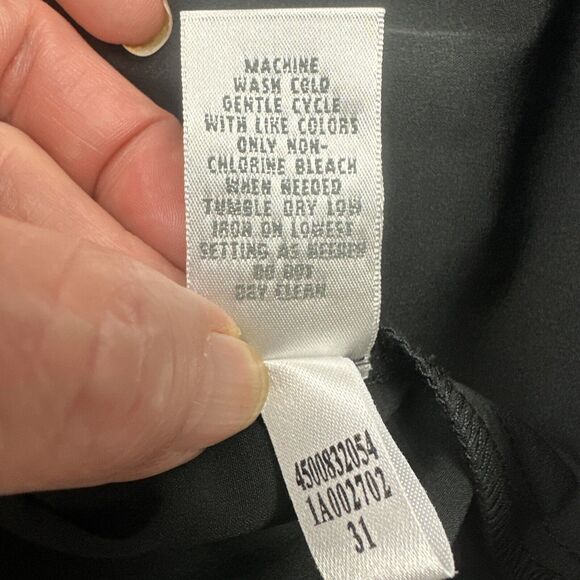 Zenergy Chicos Dress Black Stretch Hooded Neema Activewear Golf Size 0 - Picture 15 of 16
